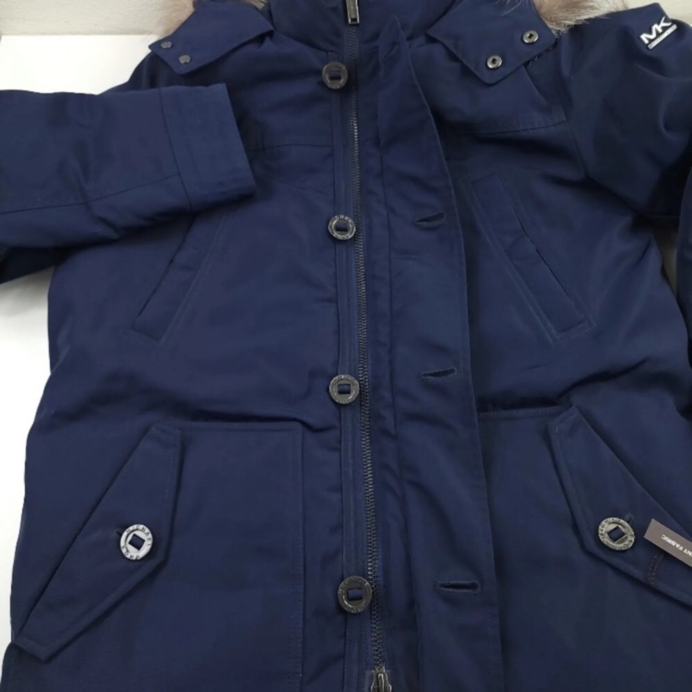NWOT! MK Fur Collar Parka - Picture 4 of 15